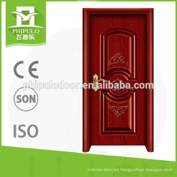 Puertas de madera de acero exterior usadas para la venta de mayoristas china